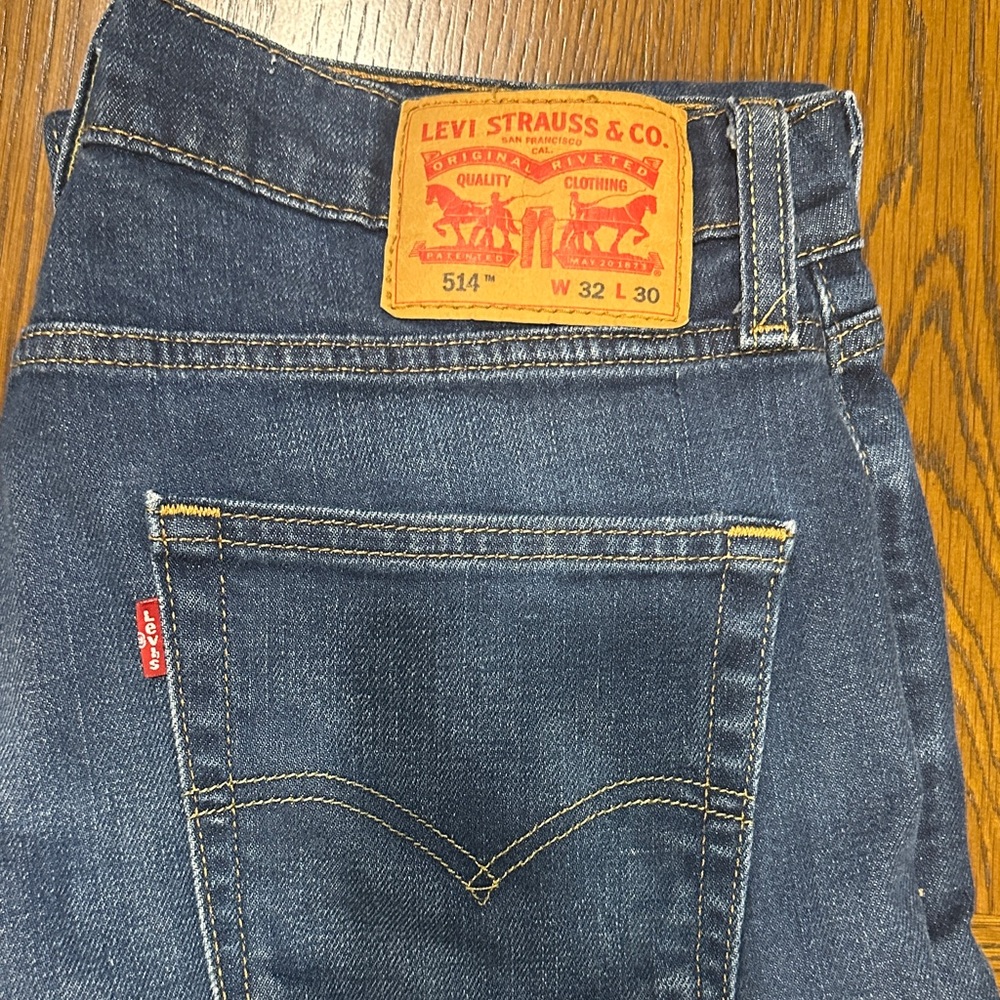 Levi Strauss & Co. Men's Dark Blue Slim Straight Jeans 3 pairs 35.00 each